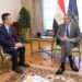 وزير الاتصالات يلتقى الرئيس التنفيذى الجديد لشركة هواوى مصر