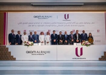 ” آكام الراجحي ” للتطوير العقاري توقع بروتوكول تعاون مع مجموعة فنادق ومنتجعات ( U) لإدارة و تشغيل الفندق الثاني بمشروع   D.O.S.E
