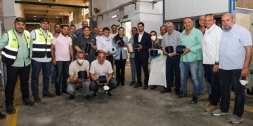 النساجون الشرقيون تعزز قدرتها الإنتاجية بوحدة صباغة خيوط البوليستر الجديدة