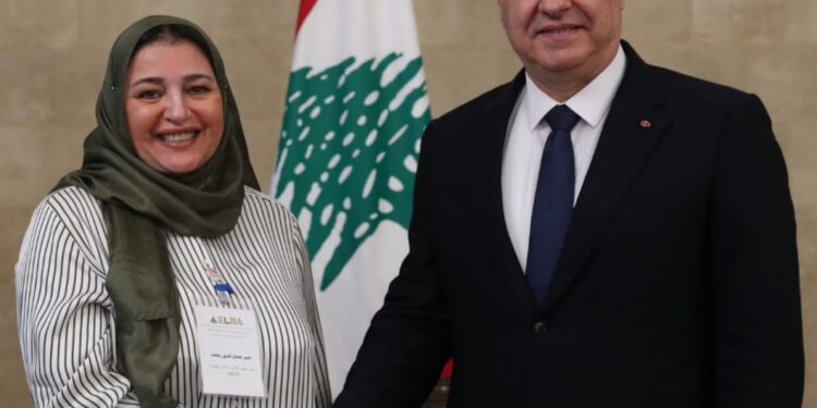 عبير عصام من القصر الجمهوري في بيروت: لبنان في أمان.. ومصر جسر الدعم والتنمية للأشقاء