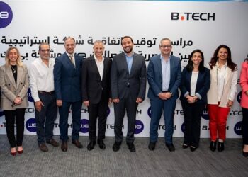 شراكة استراتيجية بين “WE” و”بي تك” لتوفير تجربة تسوق متميزة للعملاء