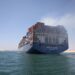قناة السويس تشهد عبور سفينة الحاويات العملاقة CMA CGM JULES VERNE ضمن قافلة الشمال بحمولة 180 ألف طن