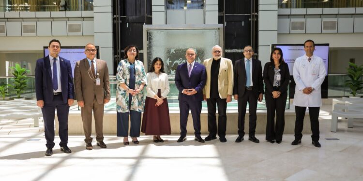 زيارة تفقدية من الرقابة المالية لمستشفى أهل مصر لعلاج الحروق