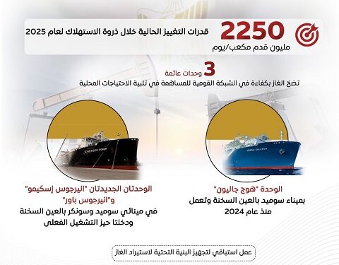 خطة استباقية لزيادة الإنتاج وتأمين احتياجات الدولة من موارد الطاقة