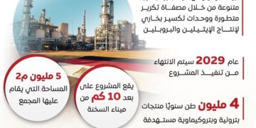تنفيذ مجمع “بتروكيماوية” البحر الأحمر بالمنطقة الاقتصادية لقناة السويس