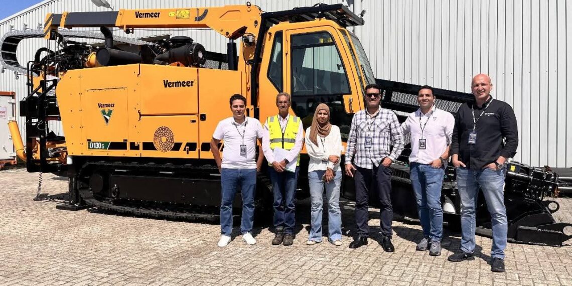 المقاولون العرب تضيف ماكينة حفر نفقى بالدفع الموجه إلى أسطول معداتها