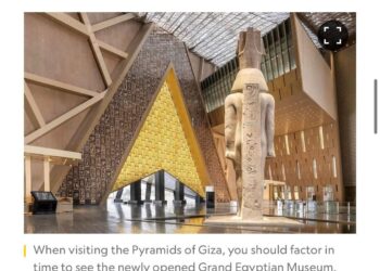 ناشيونال جيوجرافيك ترافيلر: أهرامات الجيزة ضمن أبرز 7 مواقع أثرية يجب زيارتها حول العالم