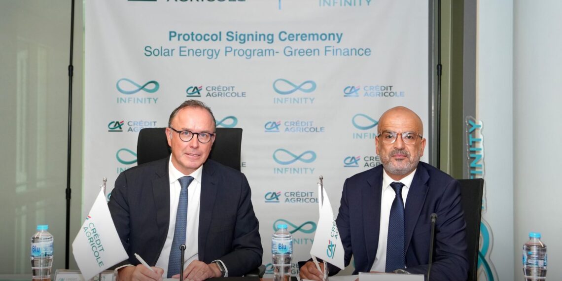 “كريدي أجريكول مصر” و”إنفنيتي” يطلقان شراكة استراتيجية لتسريع وتيرة التحول نحو الطاقة الشمسية في مصر