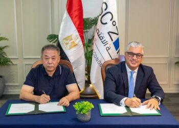 توقيع عقد إنشاء مصنع “تشانجتشو رامادا- Changzhou RAMADA” لصناعة المنسوجات بالقنطرة غرب