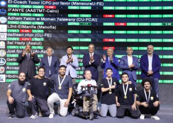 وزيرا الاتصالات والشباب يشهدان تتويج الفائزين في المسابقة المصرية للبرمجة لشباب الجامعات ECPC