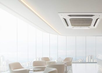 “إل جي” تستخدم طرق تصنيع صديقة للبيئة في مكيف الهواء التجاري رباعي الاتجاهات