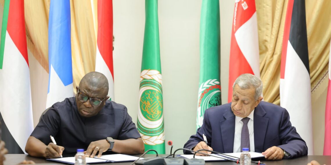 الاكاديمية العربية توقع بروتوكول تعاون مشترك مع الإدارة البحرية لدولة سيراليون بروتوكول