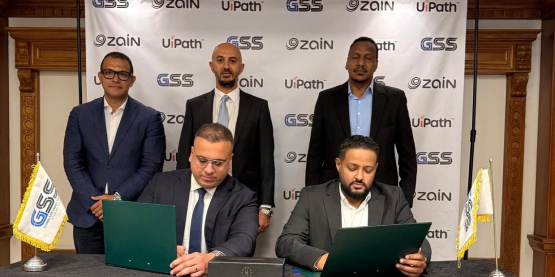 GSS توقّع اتفاقية استراتيجية للذكاء الاصطناعي والأتمتة مع شركة زين السودان