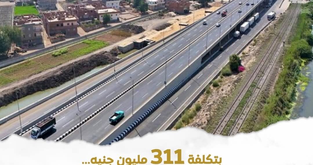 الانتهاء من مشروع كوبري”دسونس أم دينار” باالبحيرة