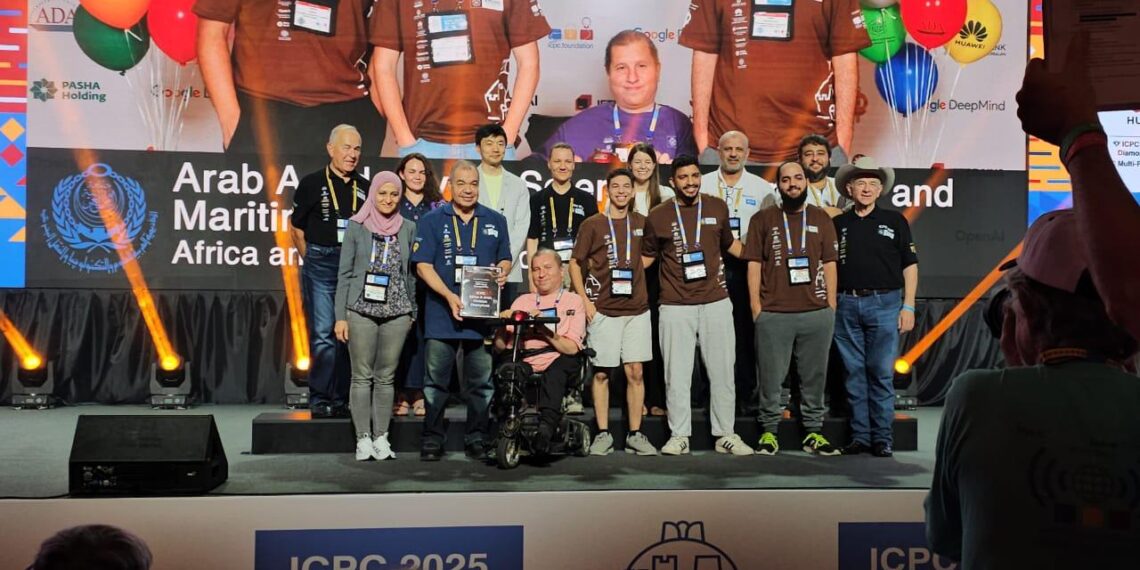 الأكاديمية العربية تتصدر مسابقة ICPC للبرمجة على مستوى العرب وأفريقيا