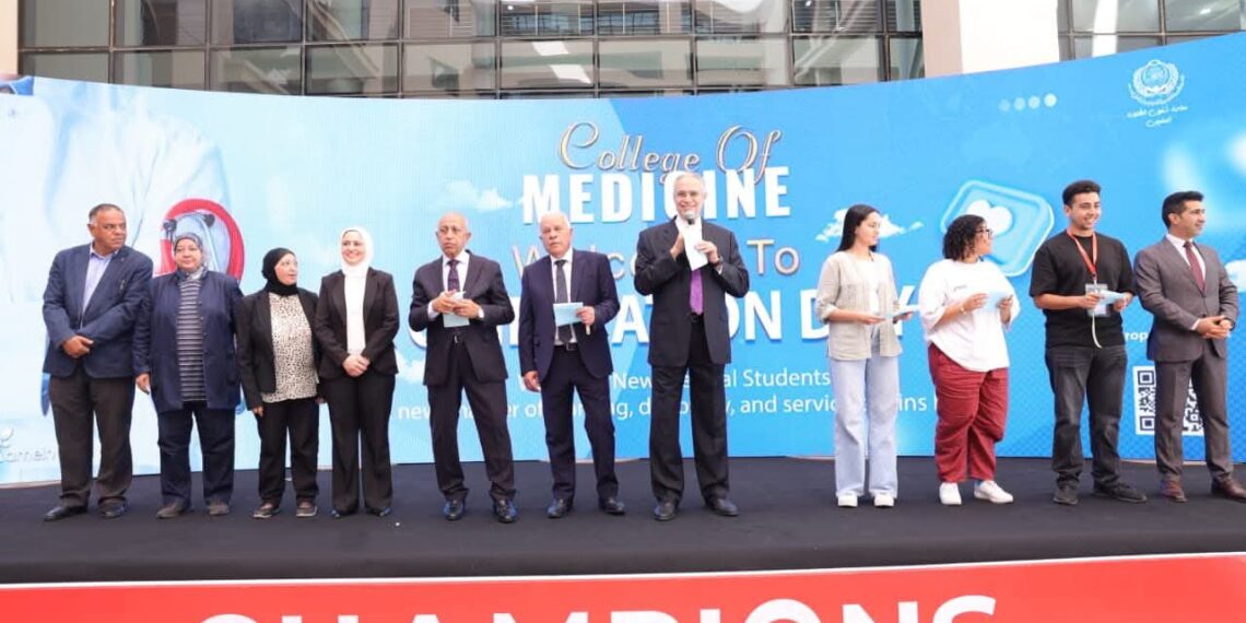 “الأكاديمية العربية” تستقبل دفعة جديدة من كلية الطب البشري بفرع العلمين