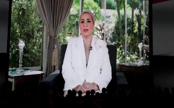 كلمة مسجلة من السيدة الأولي السيدة انتصار السيسي قرينة السيد رئيس الجمهورية