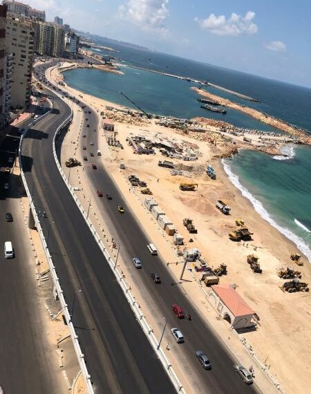 تشغيل تجريبي لكوبري محمد نجيب