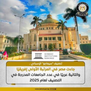 مصر تحقق انجازا جديدا في تصنيف سيماجو الإسباني