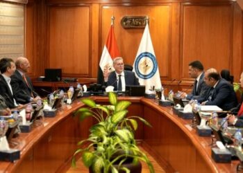 وزير البترول يلتقي نائب رئيس شركة إكس كاليبر الأسبانية