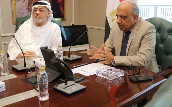 وزير الكهرباء والطاقة المتجددة يبحث مع شركة إماراتية زيادة التعاون