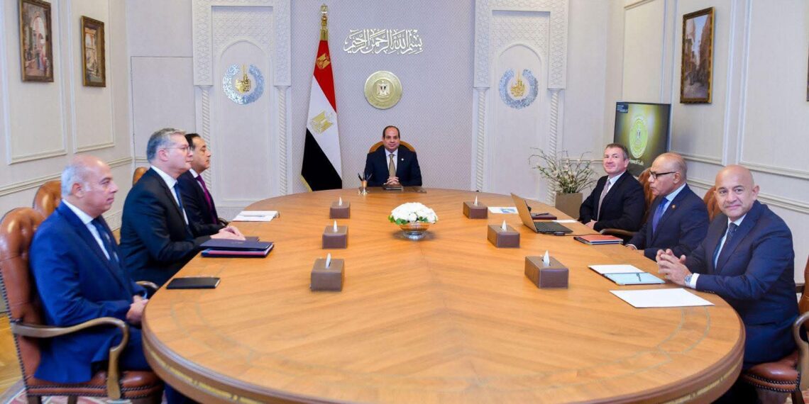 الرئيس يتابع تطورات العمل في عدد من مناطق الامتياز التابعة لشركة  “إكسون موبيل” في منطقة البحر المتوسط