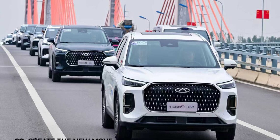 قوة تتجاوز الجبال والأنهار: اختتام اختبار التحمل العالمي لتقنية شيري الفائقة الهجينة (CSH) بمدى قيادة يبلغ 1403 كيلومترات