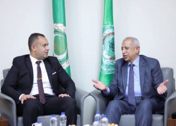 رئيس الأكاديمية العربية يستقبل رئيس جهاز مدينة العلمين