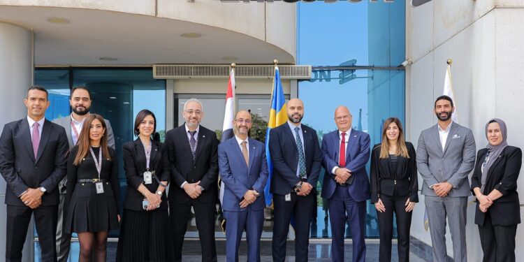 زيارة سفير السويد لشركة إريكسون مصر لتعزيز سبل التعاون الاستراتيجي