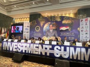 خلال  فعاليات  قمة الاستثمار العربي الإفريقي والتعاون الدولى
