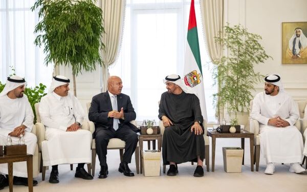 رئيس دولة الامارات العربية المتحدة الشقيقة يستقبل الوزراء المشاركين في معرض ومؤتمر جلوبال ريل 2025