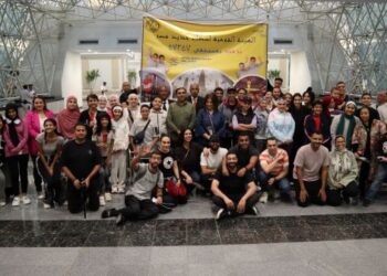 سكك حديد مصر تستقبل اطفال مستشفي ٥٧٣٥٧ بمحطة قطارات الصعيد ببشتيل