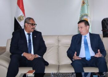 وزير الزراعة يبحث مع نظيره السوداني تعزيز التعاون المشترك