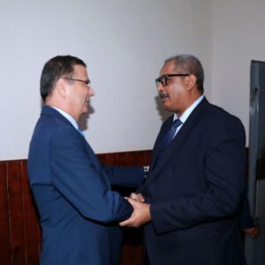 وزير الزراعة يبحث مع نظيره السوداني تعزيز التعاون المشترك