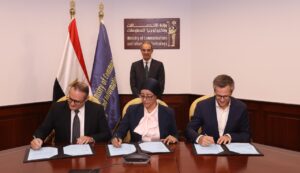 توقيع مذكرة تفاهم ،معهد تكنولوجيا المعلومات ،الوكالة الألمانية للتعاون الدولى (GIZ) مصر وشركة كابجيمينى ، Capgemini ، مركز ديلويت للابتكار ، Deloitte Innovation Hub ، ،فودافون للحلول الذكية Vois وزير الاتصالات وتكنولوجيا المعلومات يشهد توقيع مذكرة تفاهم 