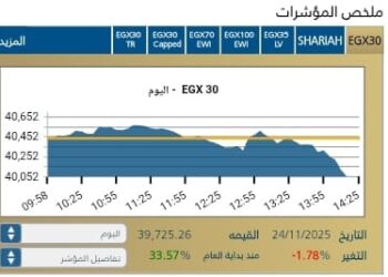 المؤشر الرئيسي EGX30