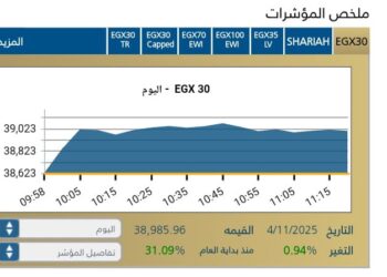 المؤشر الرئيسى EGX30