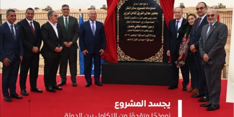 بالإنفوجراف .. وضع حجر الأساس لمصنع «ماك» لوسائل النقل الخفيف