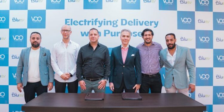VOO App بالشراكة مع Blu EV تطلق لأول مرة في مصر منظومة موتوسيكلات