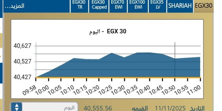 المؤشر الرئيسى EGX30