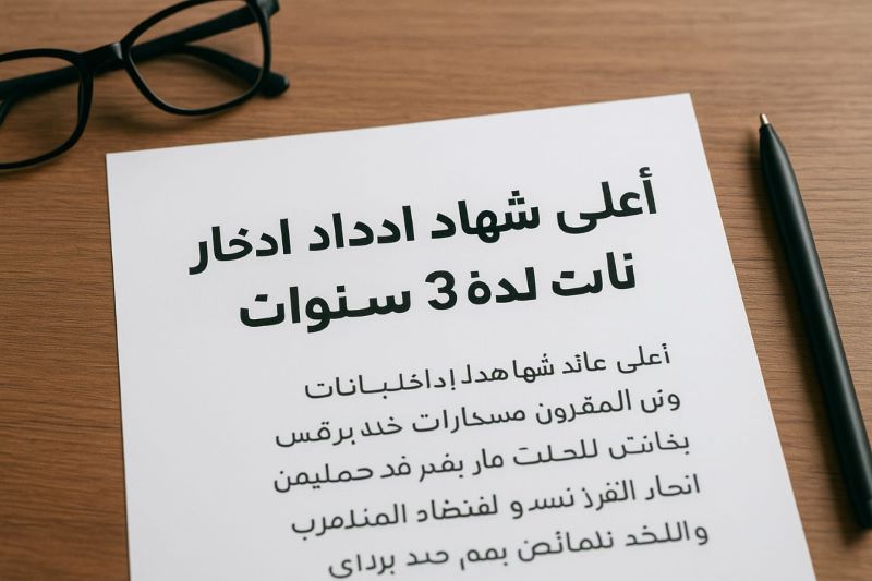 أعلى عائد شهادة ادخار ثابت لمدة 3 سنوات