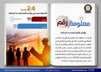 تحسن نقاط مصر بمؤشر الأمم المتحدة للبطالة