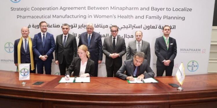 توقيع اتفاقية تعاون استراتيجي بين مينا فارم وباير
