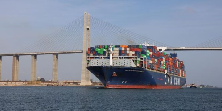 سفينة الحاويات CMA CGM BENJAMIN FRANKLIN