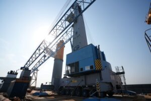 سكاي بورتس تستقبل رافعتين بمحطتها متعدّدة الأغراض