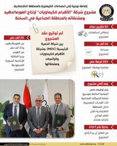 إقامة مجمع صناعي لإنتاج مادة الفورمالدهيد والفورم يوريا