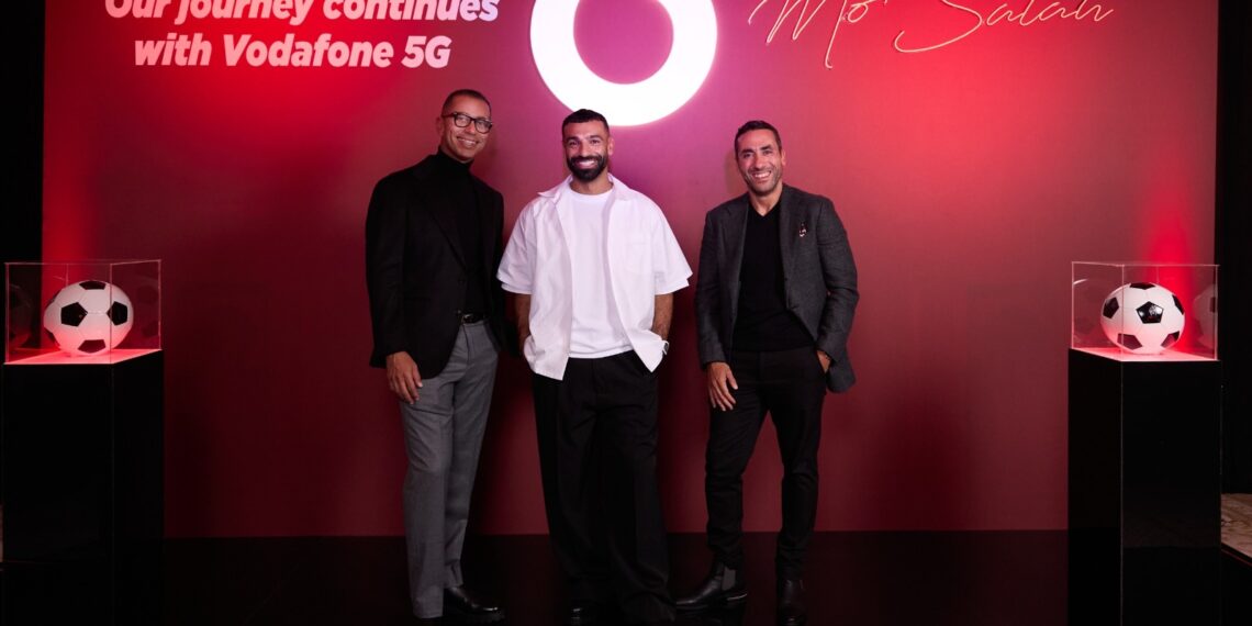 «ڤودافون مصر» تجدد شراكتها مع «محمد صلاح» سفيرًا لتكنولوجيا الـ G5