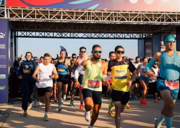 «الخطوط الجوية التركية» تشارك في ماراثون مراكز بالأهرامات