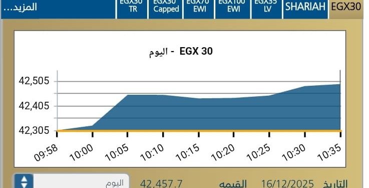 المؤشر الرئيسى EGX30