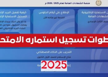 وزارة التعليم تتيح لطلاب شهادات الدبلومات تسجيل استمارة الامتحان